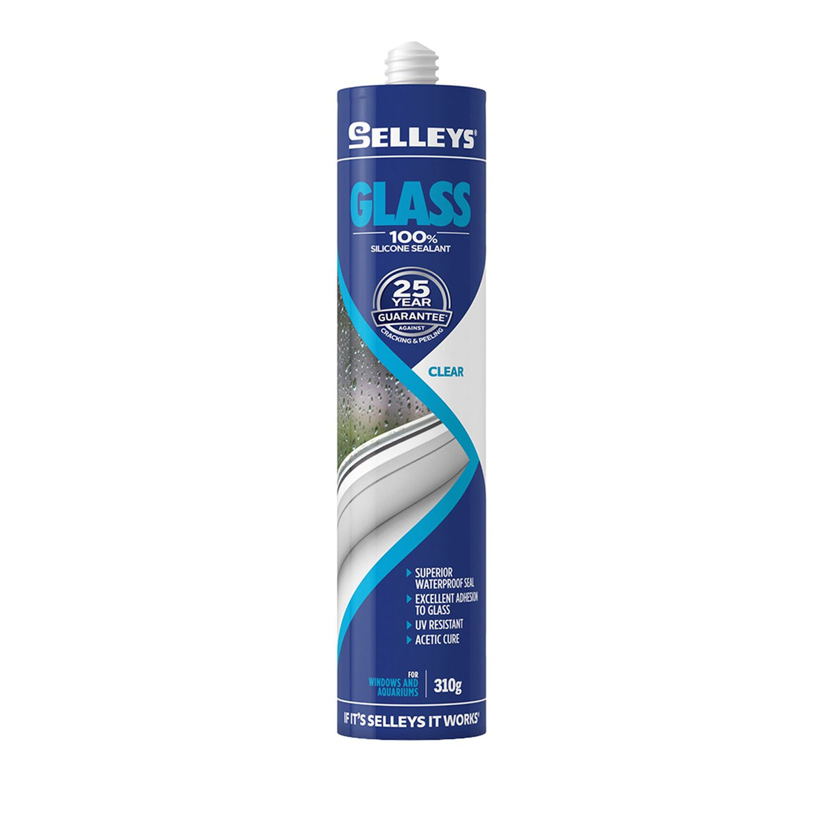 Selleys White Wet Area Silicone Sealant 75g