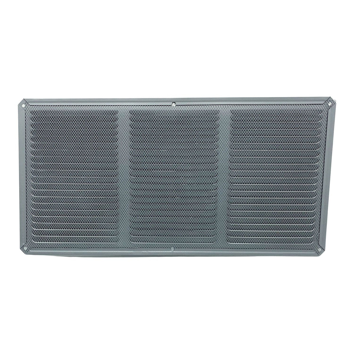 Alpine Ventilation Eave Vent Grey 400 x 200mm - 2 Pack
