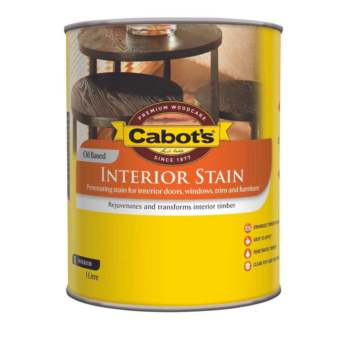 Cabot's Interior Stain Oil Based Tint Base 250mL