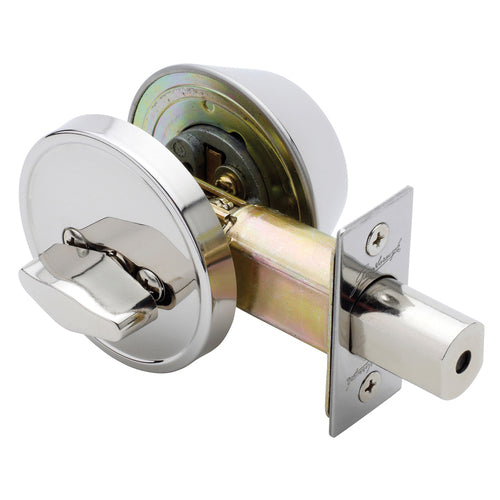 Gainsborough Contractor Double Cyl Deadbolt SS S-Key #550SSK