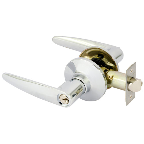 Gainsborough G4 Series Lever Set Satin Chrome Ambassador Entrance