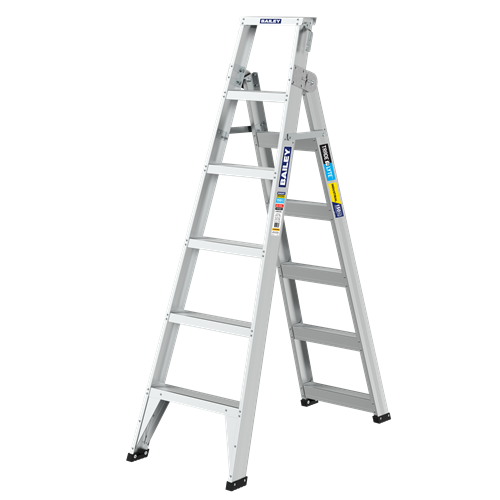 Ladder Alum Dual Purp Trade-Lyte 150kg 1.8m