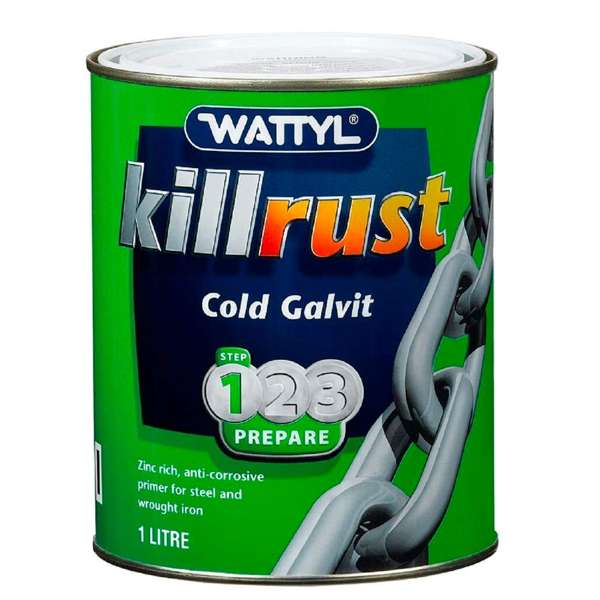 Wattyl Killrust Primer Cold Galvit 1L