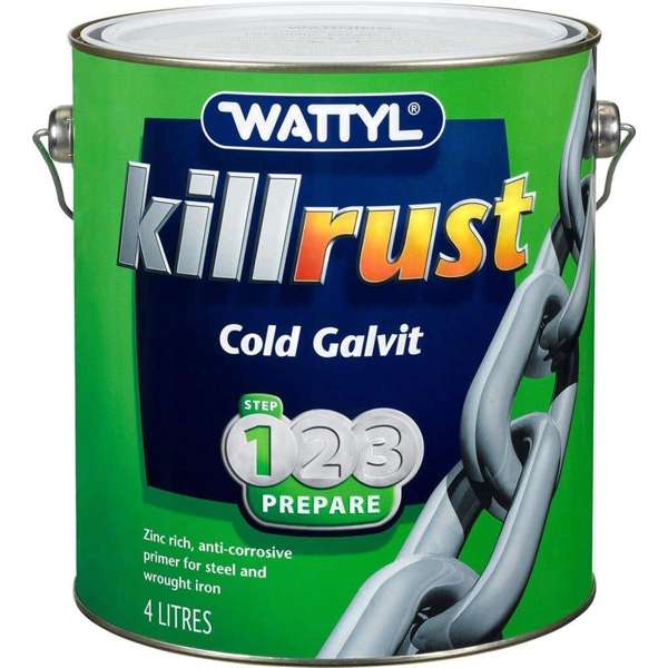 Wattyl Killrust Cold Galvit 4L