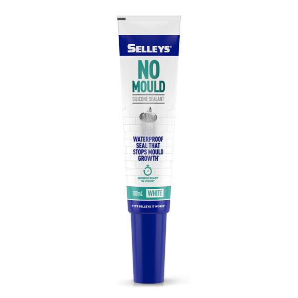 Selleys 100ml White No Mould Resistant Silicone Sealant