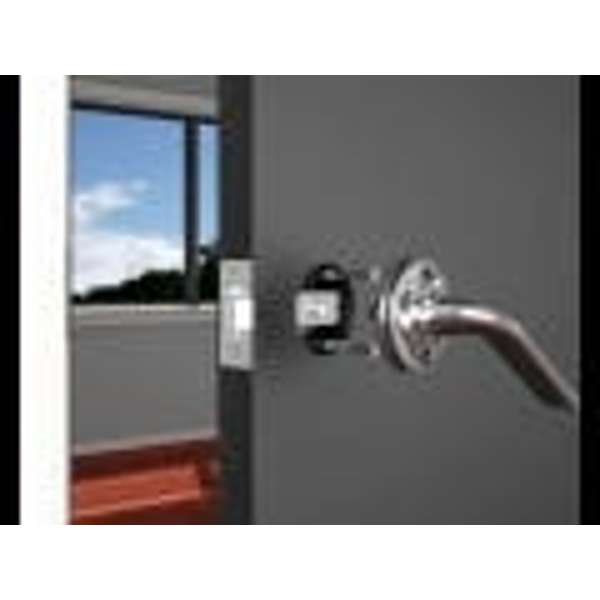 Lockwood Velocity Passage Set Satin Chrome 63mm