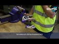 Eclipse One Handed Bar Clamp Heavy Duty 600mm 300kg