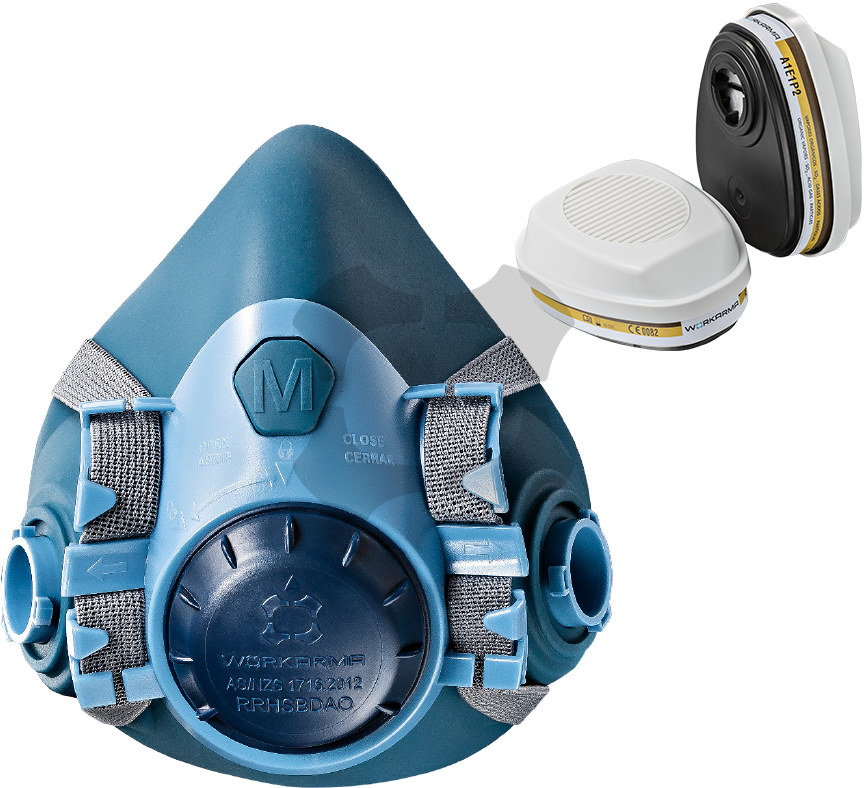 WorkArma Reusable Respirator Painters Kit Large