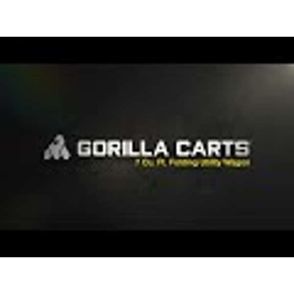 Gorilla Carts Collapsible Folding Outdoor Utility Wagon