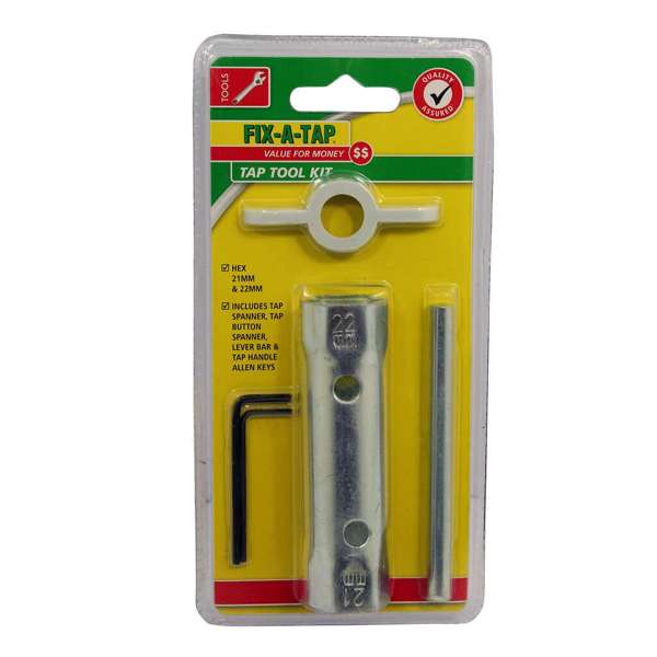 Fix-A-Tap Hex Tap Tool Kit 21mm & 22mm