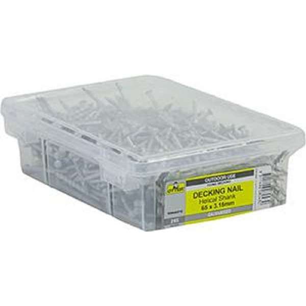 Otter Nail Titadeck Helical Galvanised 65 x 3.15mm (2kg)