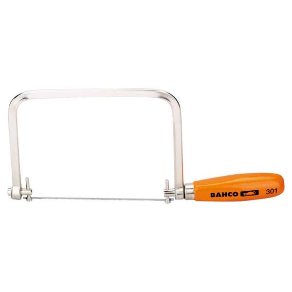 Bahco Coping Saw with Wooden Handle 165mm