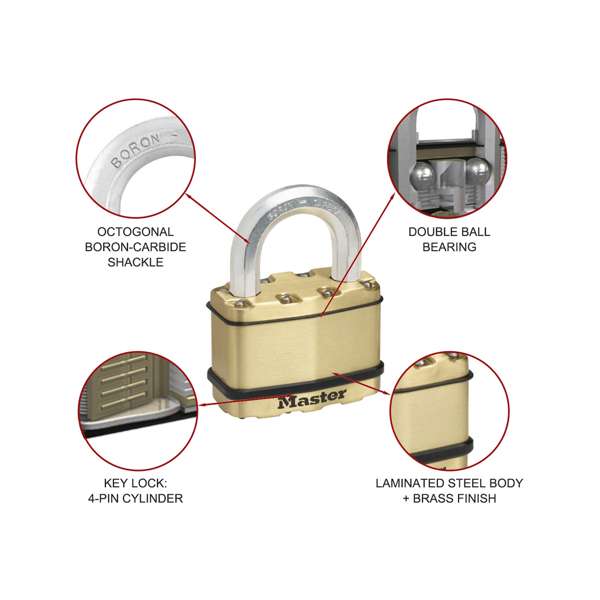 Master Lock Excell Padlock 64 x 27mm