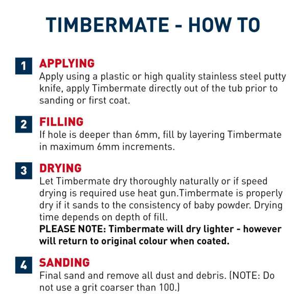 Timbermate Woodfiller Natural 500g