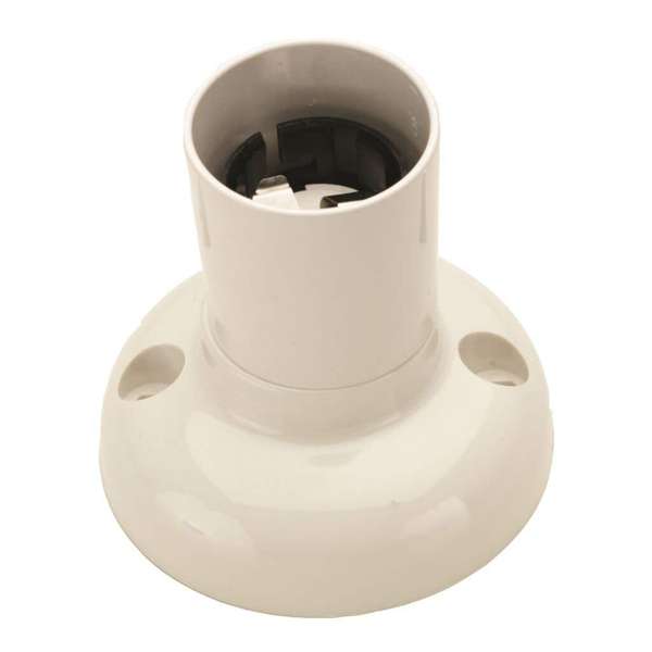 HPM Safety Batten Holder White