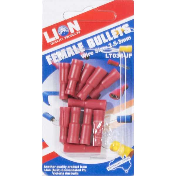 Lion Female Bullet Terminals