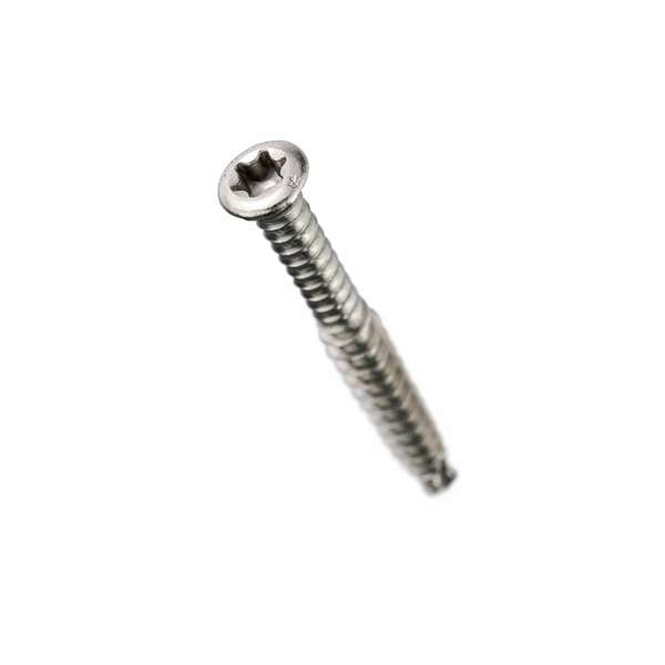 Simpson Strong-Tie 12G (5.5mm) x 50mm 316 Stainless Steel DHSD No-PreDrill Hardwood to Softwood Decking Screws - 250 Pack