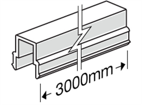 HardieDeck Snap In Top Strip #306012