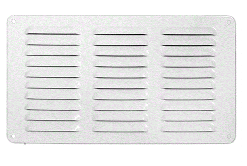Haron Aluminum Pressed Vent White 300 x 150mm