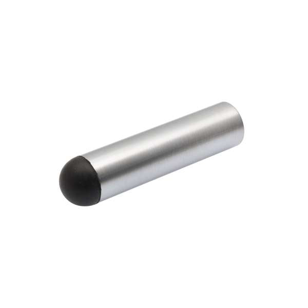 Lane Bullet Door Stop Round Brushed Satin Chrome