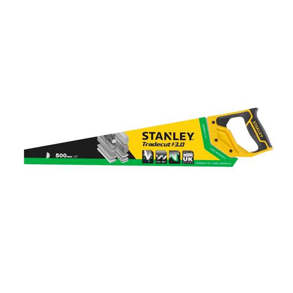 Stanley Tradecut 8TPI Saw 20"/500mm