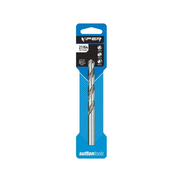 Sutton Tools 27/64" Viper Jobber Drill Bit