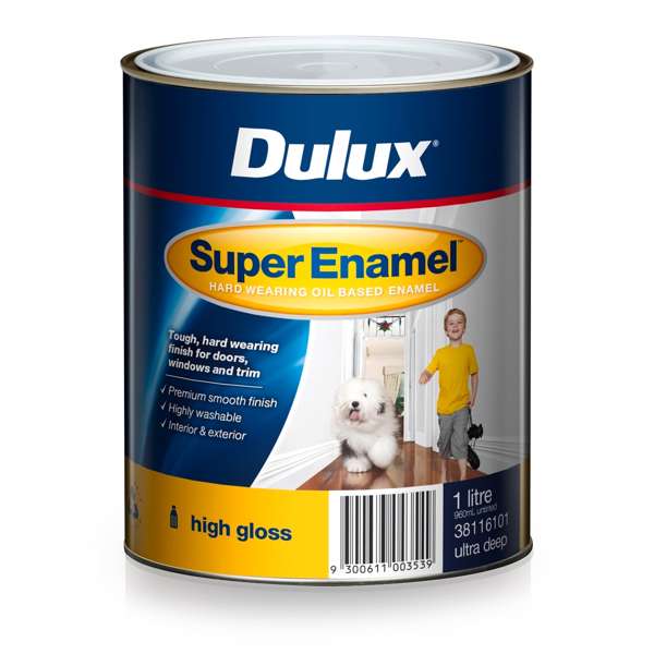 Dulux 1L Super Enamel Paint High Gloss Ultra Deep