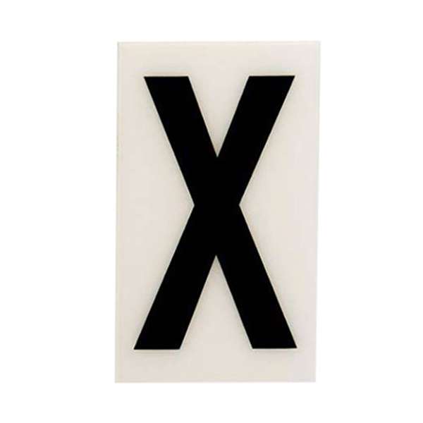 Sandleford 60mm White Self Adhesive House Letter X