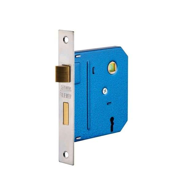 Zenith Lock Mortice Chrome Plated