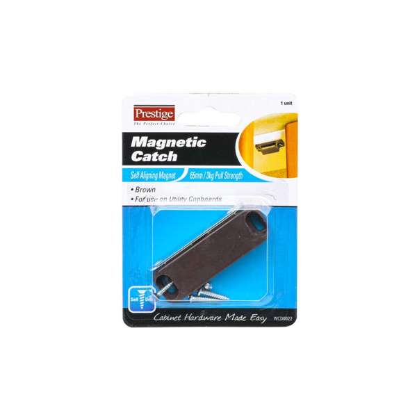 Prestige Magnetic Catch Light Duty Brown 65mm