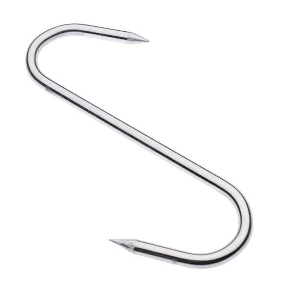 Zenith Meat Hook Zinc Plated Small - 2 Pack