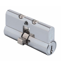 Whitco Screen Door Cylinder Lock Chrome 2 x 5 Pin Profile