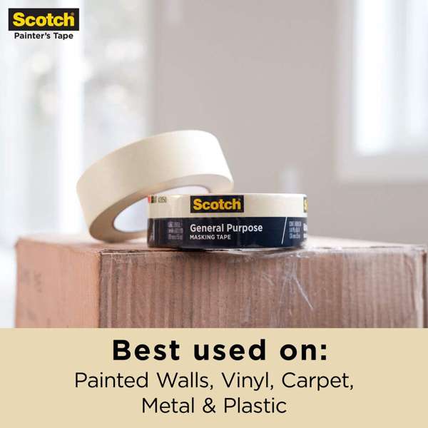 Scotch General Purpose Masking Tape 18mm x 55m