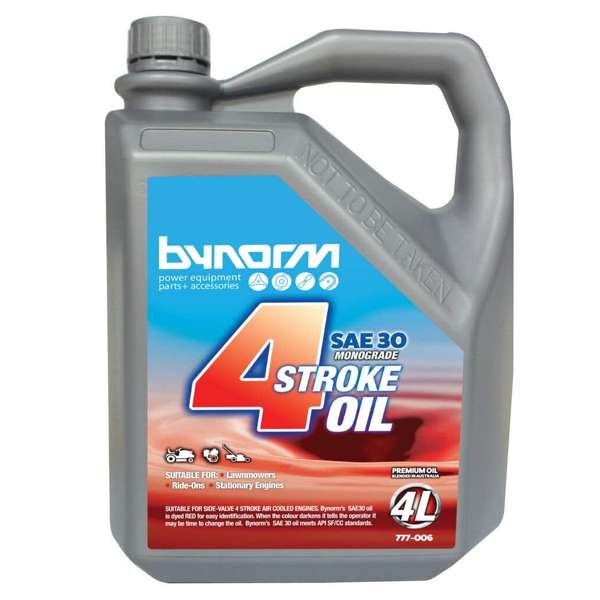 Bynorm 4 Stroke SAE30 Engine Oil 4L