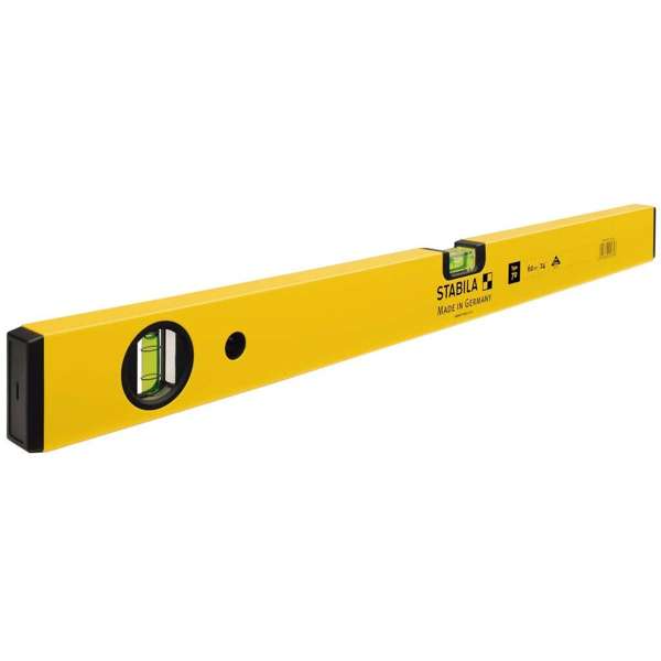 Stabila Type 70 Spirit Level Lightweight Box Frame 2 Vials 1200mm