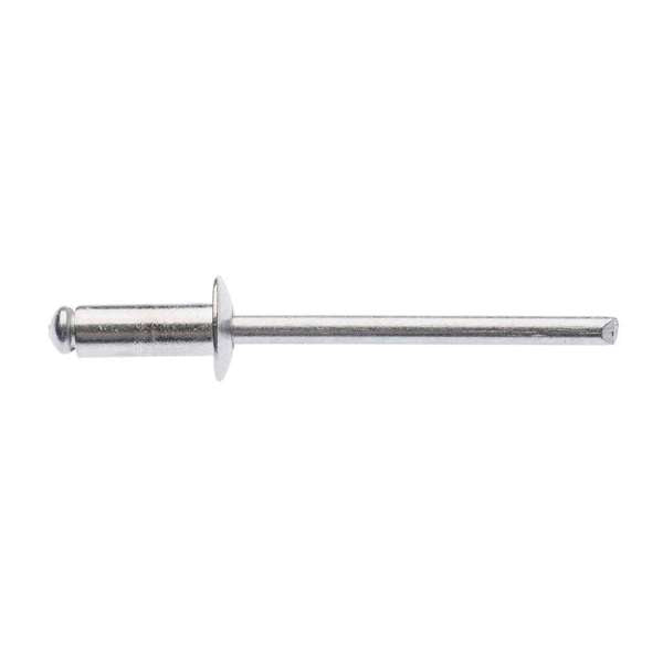 Zenith Rivet Open Aluminium 5/32"Dia - 1/4"Grip - 100 Pack