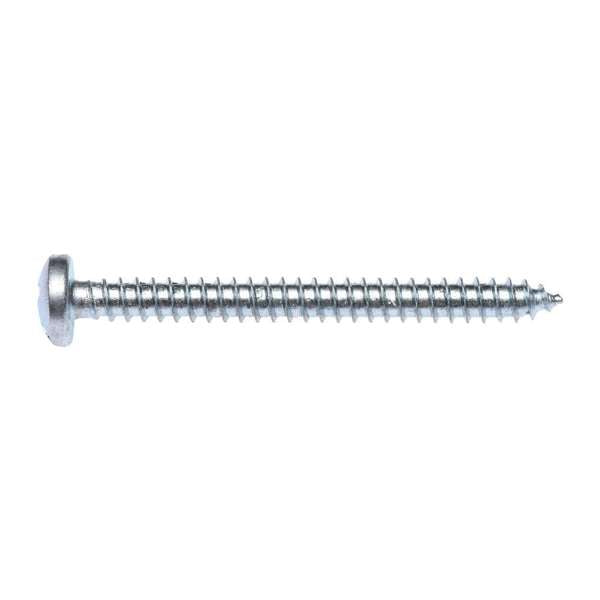 Zenith Self Tapping Screws Pan Head Zinc Plated 10G x 50mm - 50 Pack