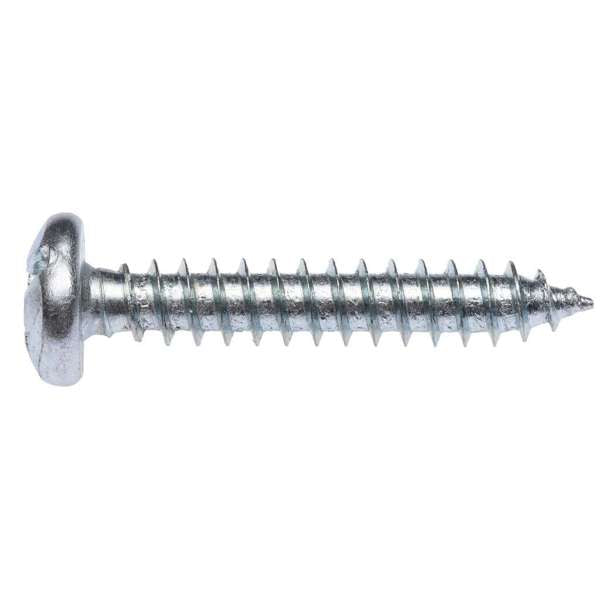 Zenith Self Tapping Screws Pan Head Zinc Plated 12G x 30mm - 50 Pack