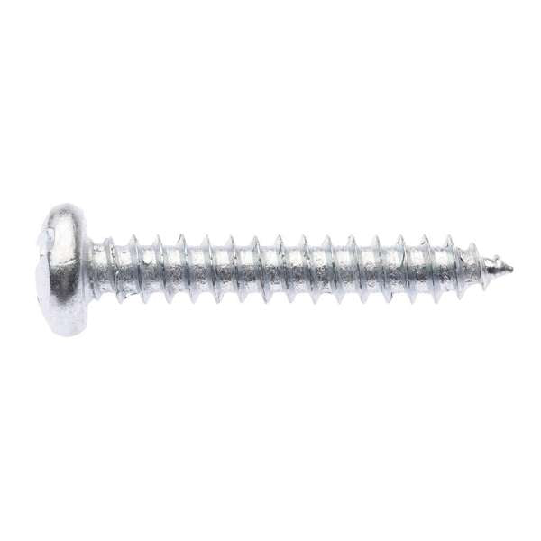 Zenith Self Tapping Screws Pan Head Zinc Plated 8G x 25mm - 100 Pack