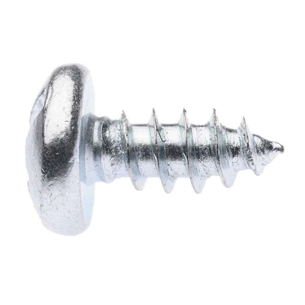 Zenith Self Tapping Screws Pan Head Zinc Plated 8G x 9mm - 100 Pack