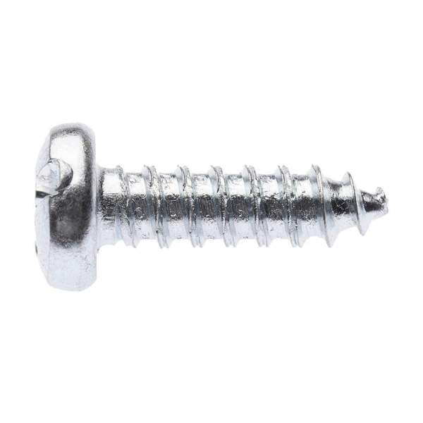 Zenith Self Tapping Screws Pan Head Zinc Plated 4G x 9mm - 100 Pack