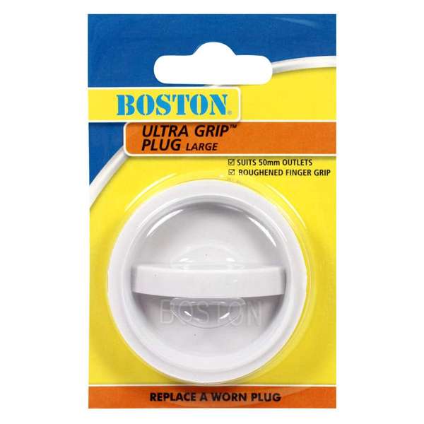 Boston PVC Ultra Grip Plug Large 50mm