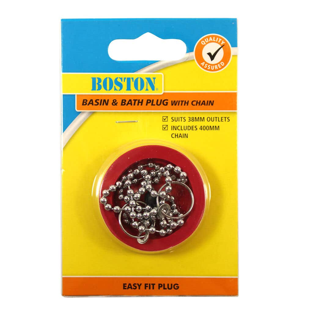 Boston Basin & Plug Sink 38mm with Chain 400m