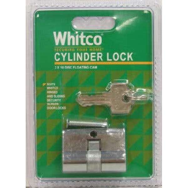 Whitco Replacement Cylinder Lock Disc keyed to differ