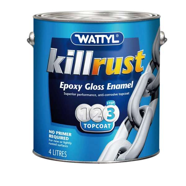 Wattyl Killrust Epoxy Gloss Enamel 4L