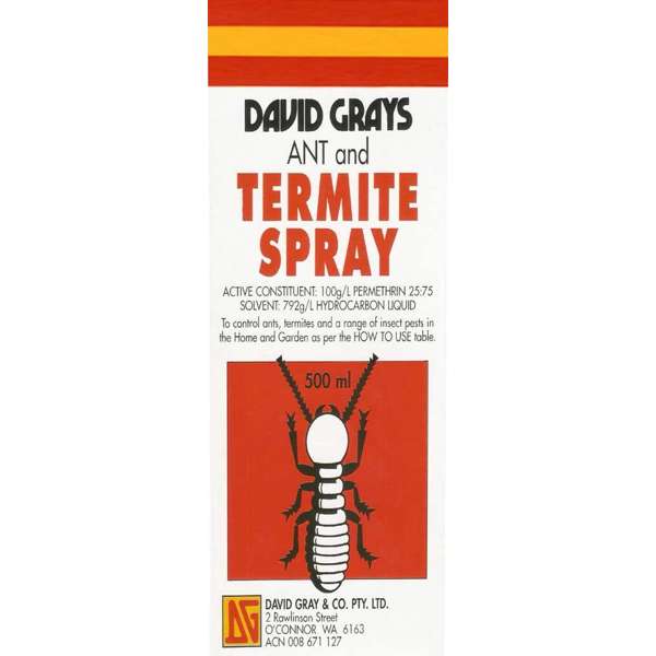 David Grays Ant & Termite Spray 500ml