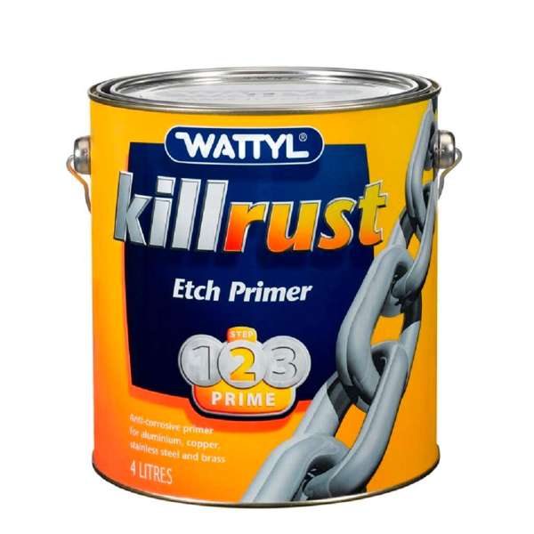 Wattyl Killrust Etch Primer 4L