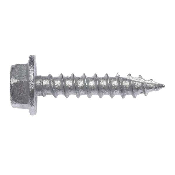 Zenith Timber Screws Hex Washer Head Galvanised 10G x 25mm - 50 Pack