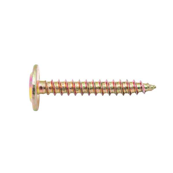 Zenith Timber Screws Button Galvanised 8G x 30mm - 100 Pack