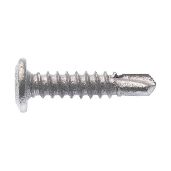 Zenith Metal Screws Wafer Head Galvanised 10G x 22mm - 100 Pack